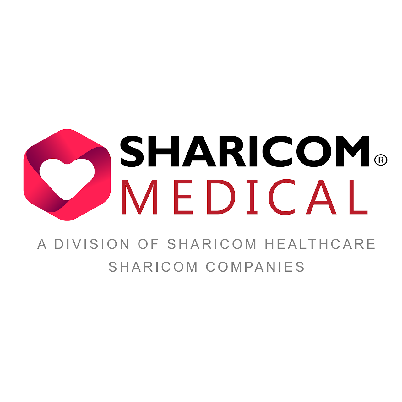 Sharicom Medical courier pickup and delivery identity artwork